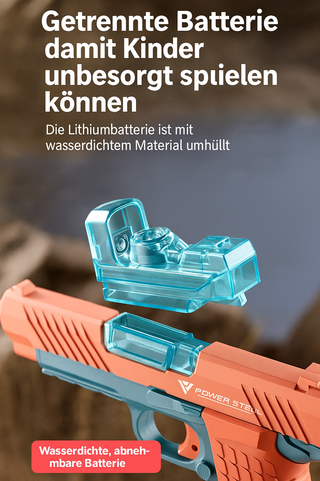 Elektrische Wasserpistole