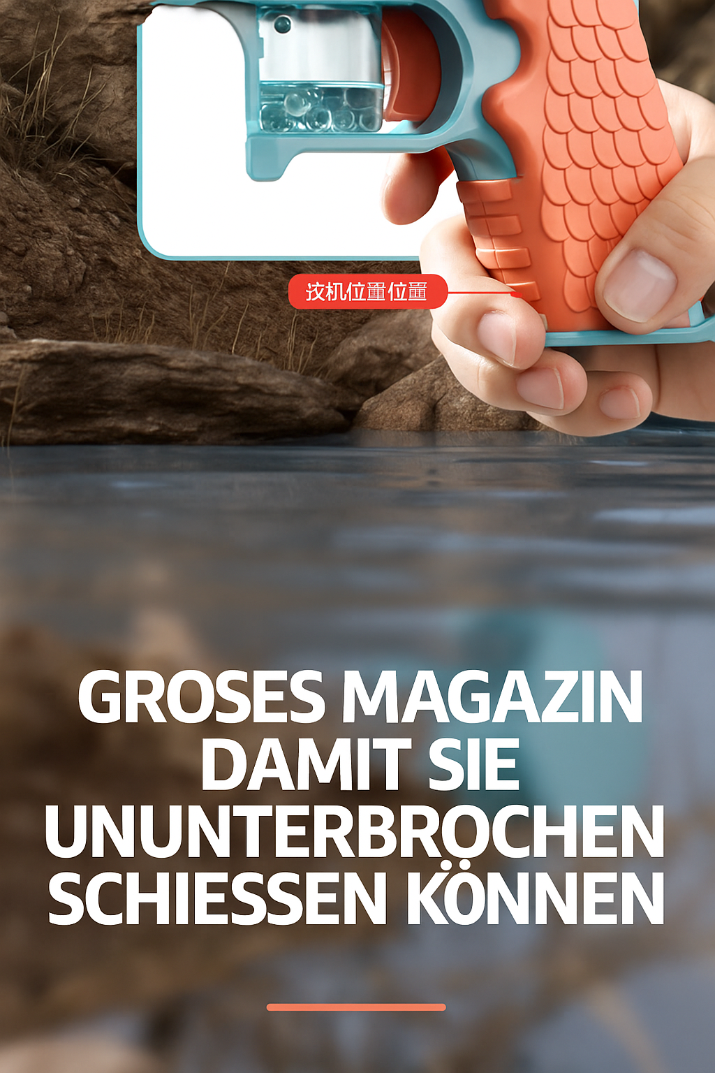 Elektrische Wasserpistole