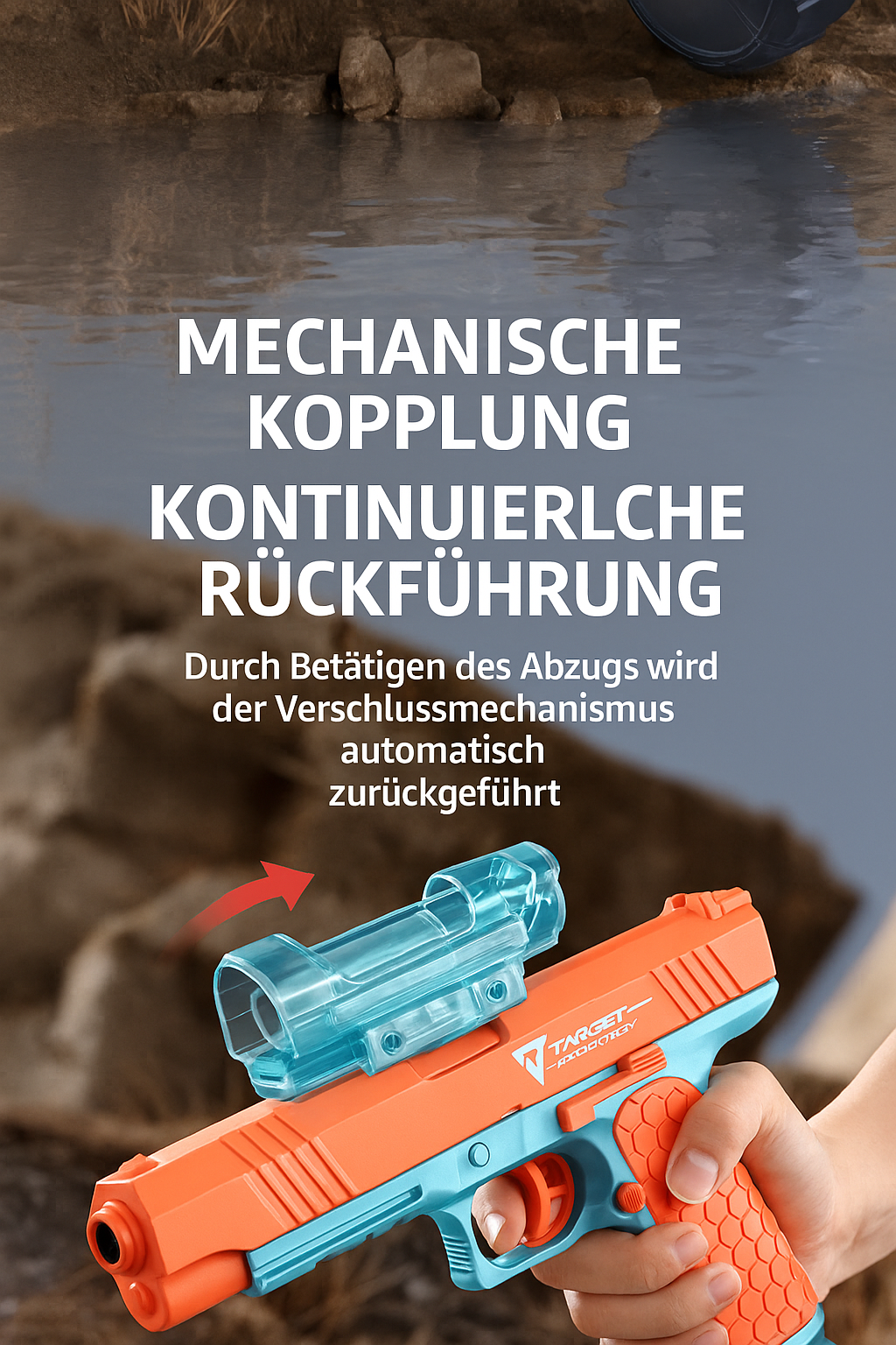 Elektrische Wasserpistole